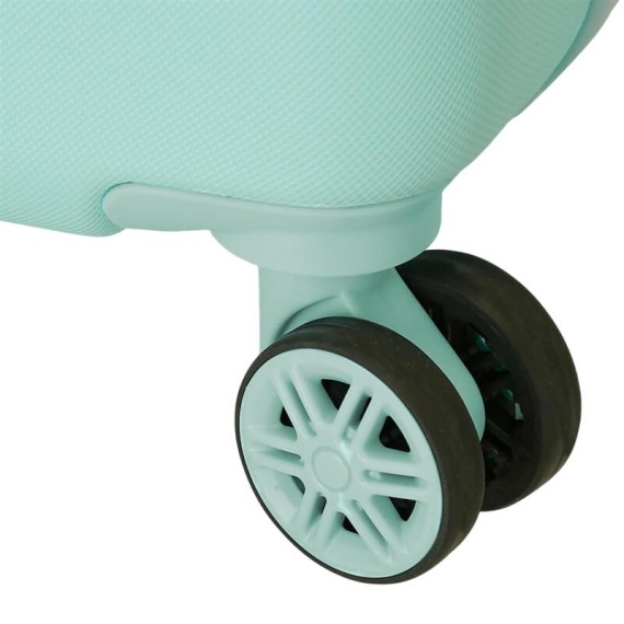 Mala de Viagem Média 65cm 4R MOVOM I Love Sea Life Turquesa | Ref. 186.3051241