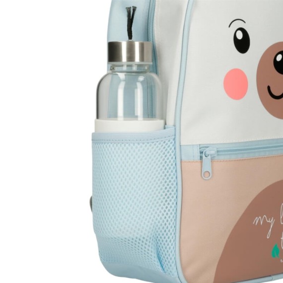 Mochila Adap. 25Cm ROLL ROAD Happy Pets my Litte Teddy Azul Claro | Ref. 186.49920D6 Mochila Adap. 25Cm ROLL ROAD Happy Pets my Litte Teddy Azul Claro | Ref. 186.49920D6