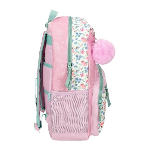 Mochila Escolar 42Cm MOVOM My Little Garden Malva | Ref. 186.3062442