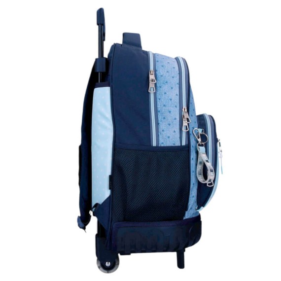 Mochila Escolar Compacta 2R PEPE JEANS Noni Denim Azul Claro | Ref. 186.6822922