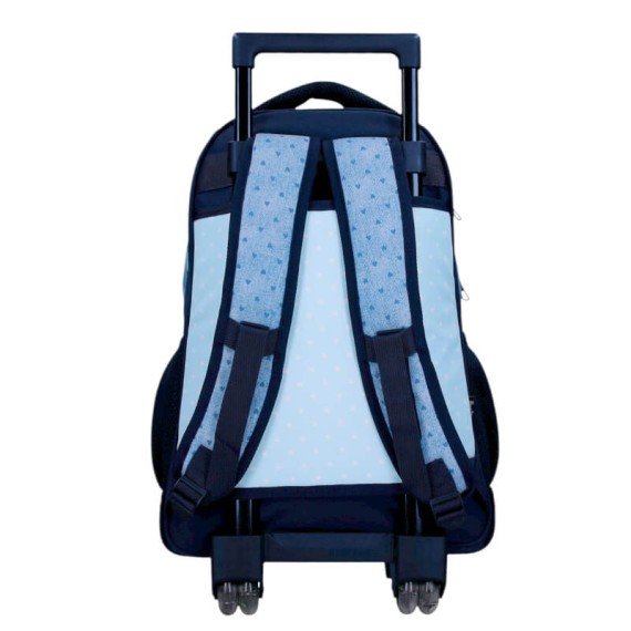 Mochila Escolar Compacta 2R PEPE JEANS Noni Denim Azul Claro | Ref. 186.6822922