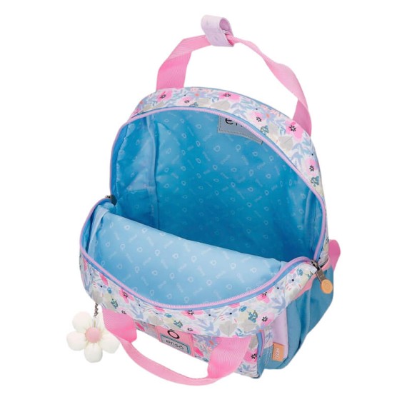 Mochila Infantil 28cm Adap. ENSO Full of Flowers Lilás | Ref. 186.97722D1