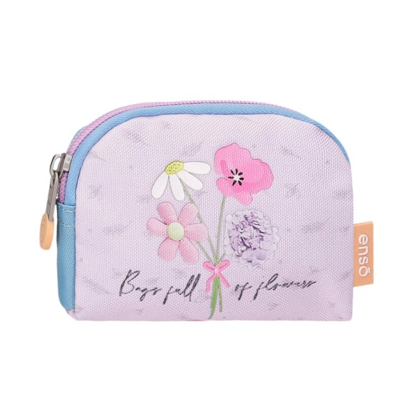 Porta-Moedas ENSO Full of Flowers Lilás | Ref. 186.9778021