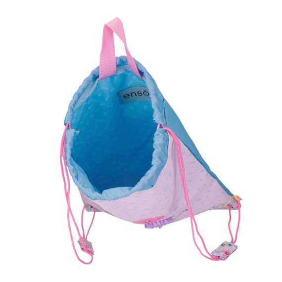 Saco / Mochila ENSO Full of Flowers Lilás | Ref. 186.9773721