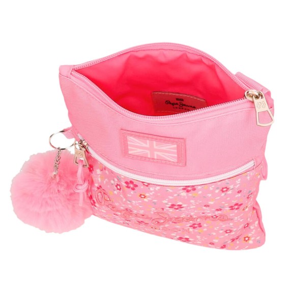 Bolsa de Tiracolo Plana PEPE JEANS Alenka Rosa | Ref. 186.6715523