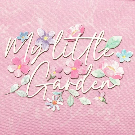 Estojo Escolar Duplo MOVOM My Little Garden Malva | Ref. 186.3064242