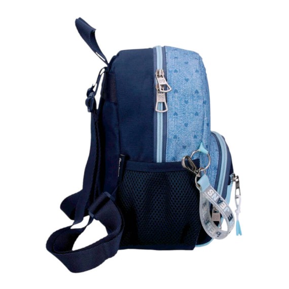 Mochila de Passeio 23cm PEPE JEANS Noni Denim Azul Claro | Ref. 186.6822022