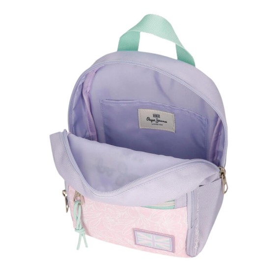 Mochila de Passeio 23cm PEPE JEANS Renata Lilás | Ref. 186.6972021