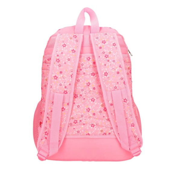 Mochila Escolar 44cm 2C PEPE JEANS Alenka Rosa | Ref. 186.6712523