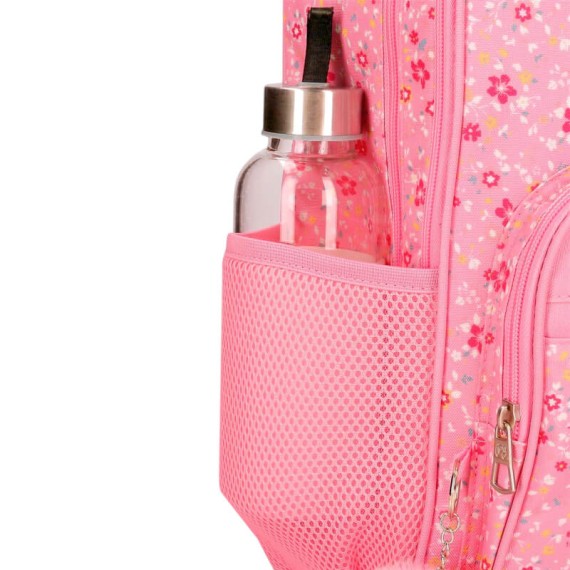 Mochila Escolar 44cm 2C PEPE JEANS Alenka Rosa | Ref. 186.6712523