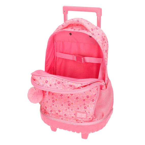 Mochila Escolar Compacta 2R PEPE JEANS Alenka Rosa | Ref. 186.6712923