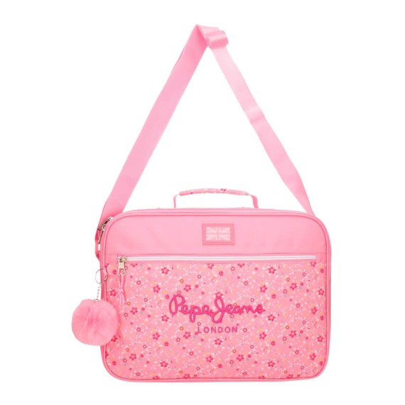 Pasta Escolar PEPE JEANS Alenka Rosa | Ref. 186.6715323