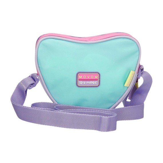 Bolsa de Tiracolo Coração MOVOM New Adventure Morado | Ref. 186.3085541