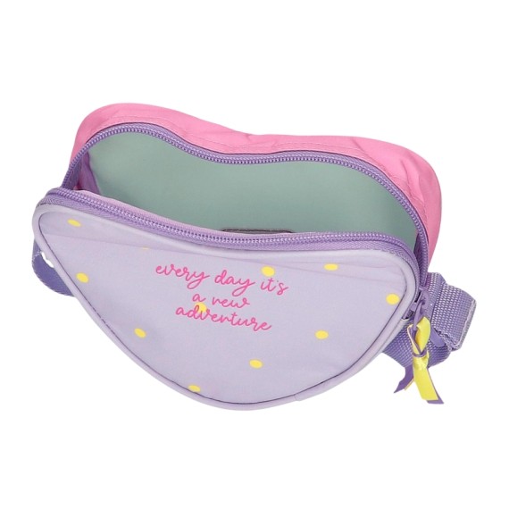 Bolsa de Tiracolo Coração MOVOM New Adventure Morado | Ref. 186.3085541