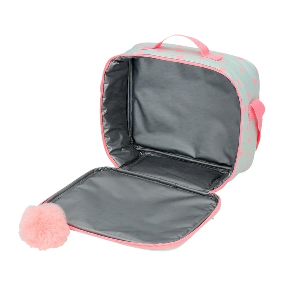 Lancheira Térmica Adaptável MOVOM Enchanted Florest Menta | Ref. 186.3744821