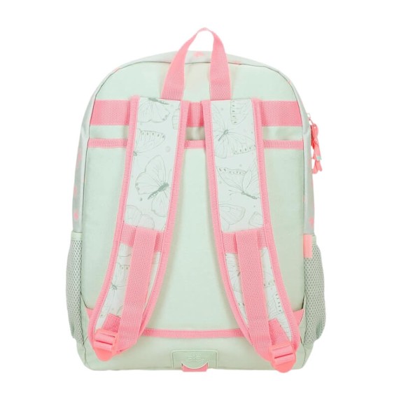 Mochila Escolar Adap. 42Cm MOVOM Enchanted Florest Menta | Ref. 186.37424D1