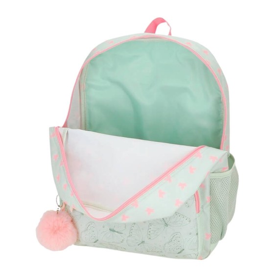 Mochila Escolar Adap. 42Cm MOVOM Enchanted Florest Menta | Ref. 186.37424D1
