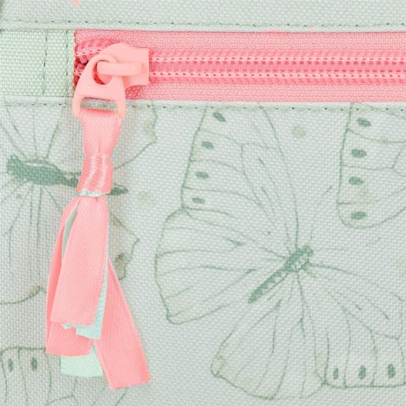 Mochila Escolar Adap. 46Cm 2C MOVOM Enchanted Florest Menta | Ref. 186.37426D1