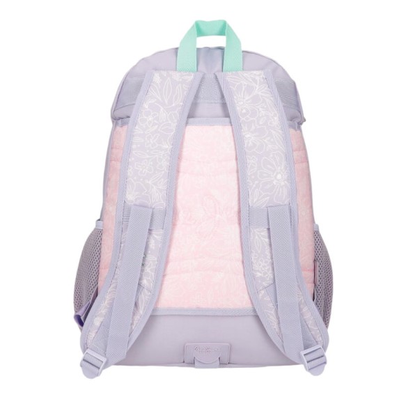 Mochila Escolar Adap. 44cm 2C PEPE JEANS Renata Lilás | Ref. 186.69725D1