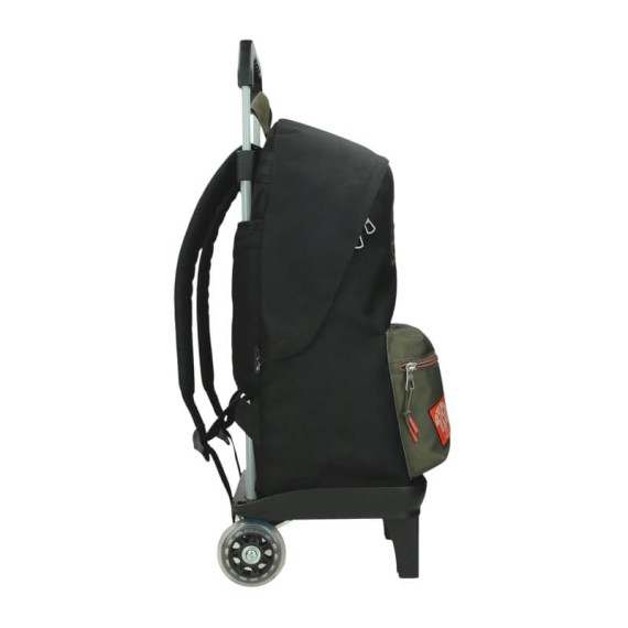 Mochila Escolar Adap. 44Cm c/ Carro PEPE JEANS Ponder Caqui | Ref. 186.68923T1 Mochila Escolar Adap. 44Cm c/ Carro PEPE JEANS Ponder Caqui | Ref. 186.68923T1