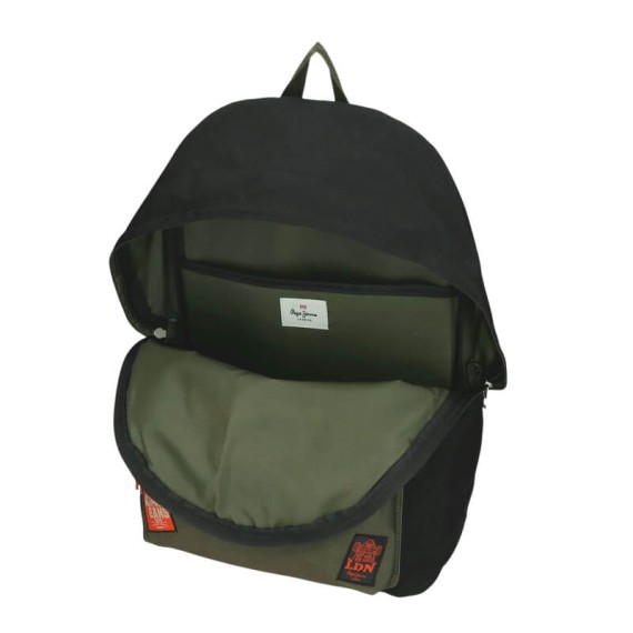 Mochila Escolar Adap. 44Cm c/ Carro PEPE JEANS Ponder Caqui | Ref. 186.68923T1 Mochila Escolar Adap. 44Cm c/ Carro PEPE JEANS Ponder Caqui | Ref. 186.68923T1