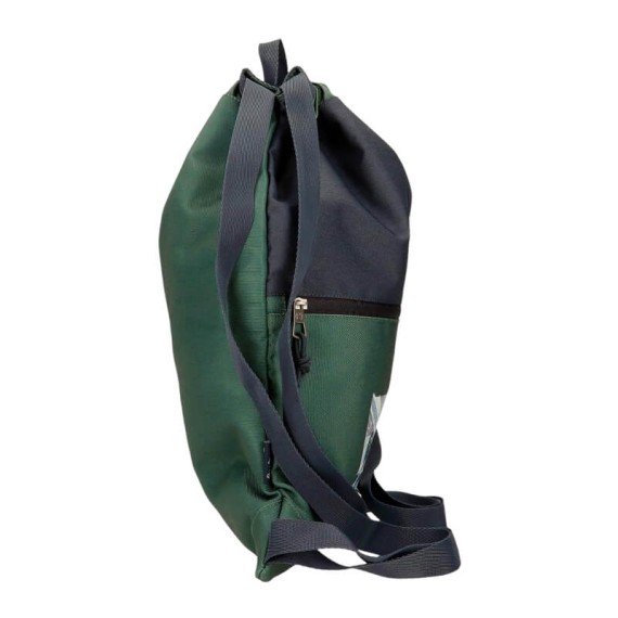 Mochila Saco c/ Bolso Frontal PEPE JEANS Jebb Verde | Ref. 186.6983821
