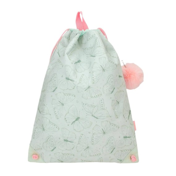 Mochila Saco MOVOM Enchanted Florest Menta | Ref. 186.3743821