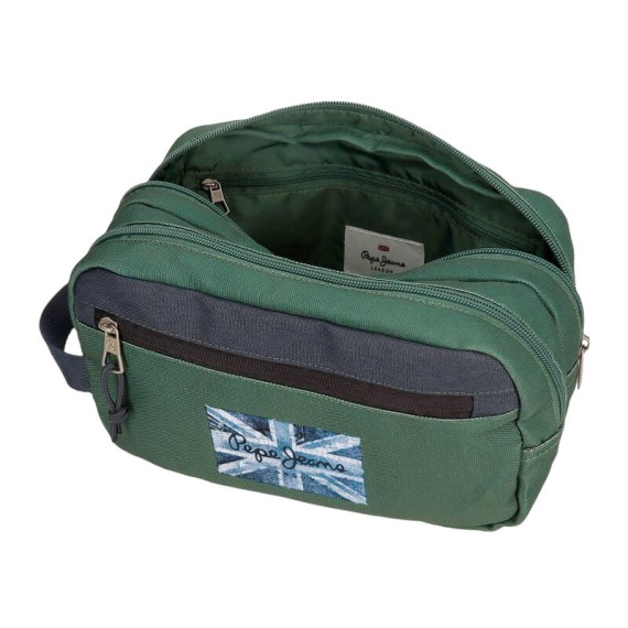 Necessaire 2C PEPE JEANS Jebb Verde | Ref. 186.6984421