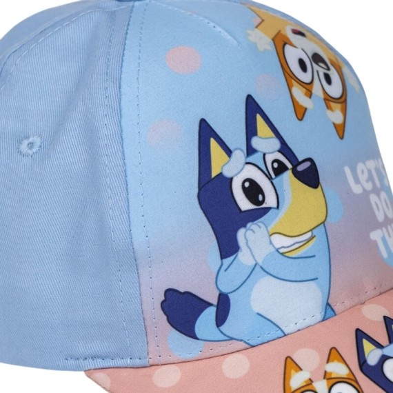 Boné de Criança 2-4 Anos 51cm BLUEY Azul/Rosa | Ref. 299.2200010108AR