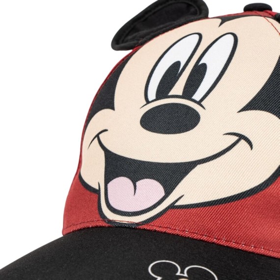 Boné de Criança 4-8 Anos 53cm MICKEY Vermelho/Preto | Ref. 299.2200010446