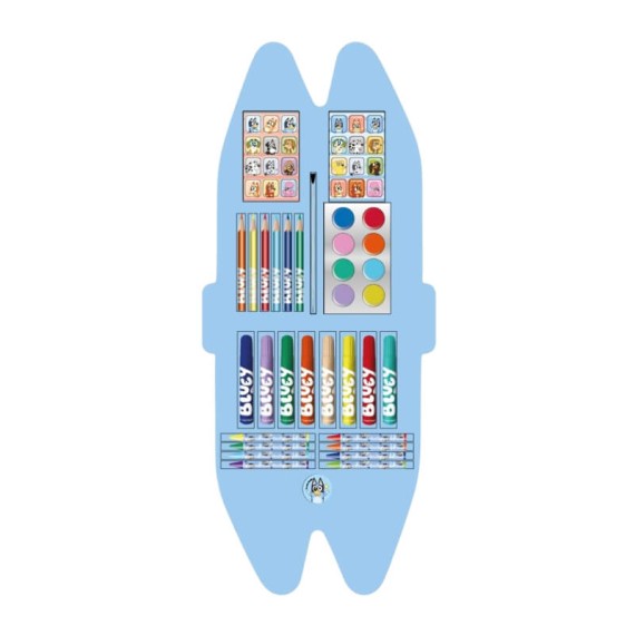 Estojo com Conjunto de Pintura BLUEY Azul | Ref. 299.2700001782