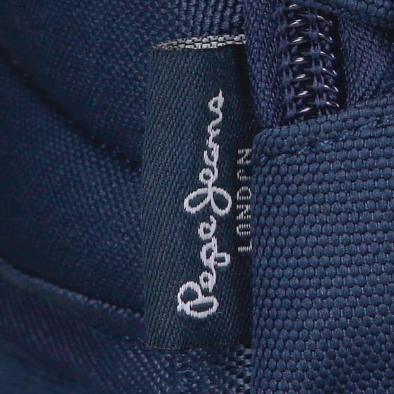 Estojo Escolar Triplo PEPE JEANS Seldon Azul Marinho | Ref. 186.6964321
