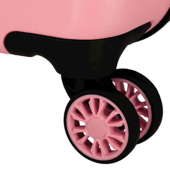 Mala Cabine / Trolley 55cm 4R PRINCESAS Courage & Kindness Rosa | Ref. 186.4771721