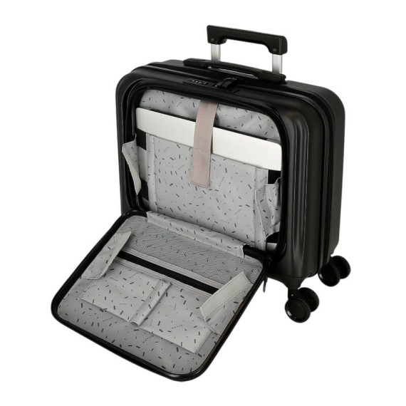 Mala de Piloto para Computador 4R MOVOM Dayton Preta | Ref. 186.5356421