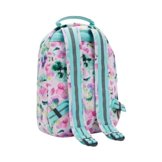Mochila Casual KIPLING Seoul S Aqua Blossom | Ref. 187.40KI53577EC