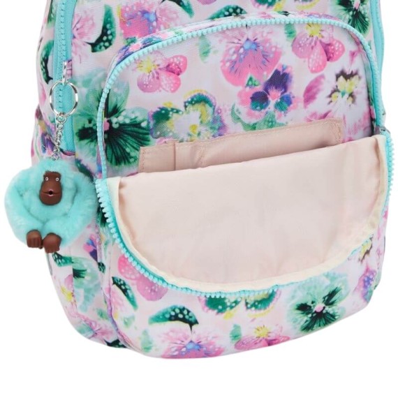 Mochila Casual KIPLING Seoul S Aqua Blossom | Ref. 187.40KI53577EC