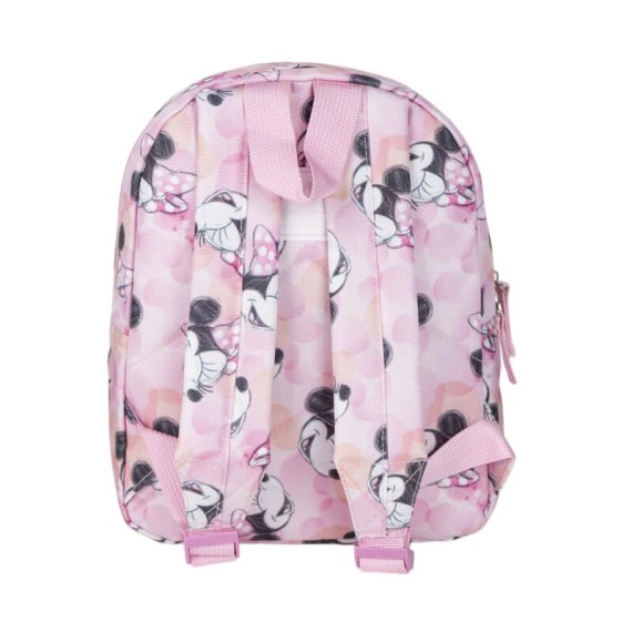 Mochila Creche Estampado 27cm MINNIE Rosa | Ref. 299.2100005068