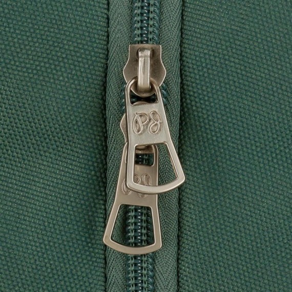 Mochila Escolar Compacta 2R PEPE JEANS Jebb Verde | Ref. 186.6982921