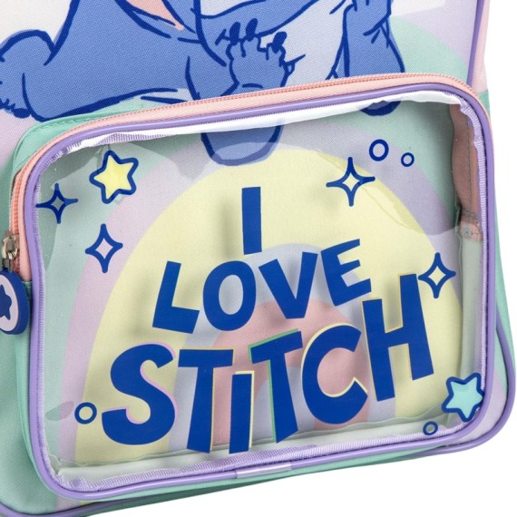Mochila Infantil 30cm STITCH Multicolor | Ref. 299.2100005861