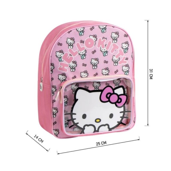 Mochila Infantil 31cm HELLO KITTY Rosa | Ref. 299.2100005864