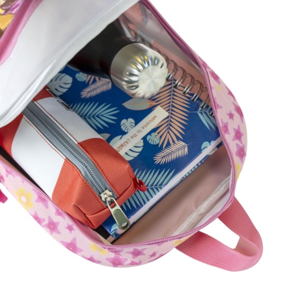 Mochila Infantil 31cm PRINCESAS 3D Lilás | Ref. 299.2100005112