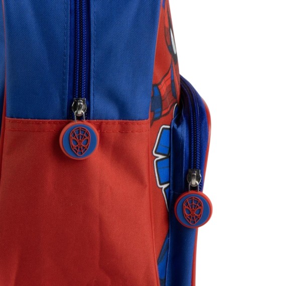 Mochila Infantil 31cm SPIDER-MAN Azul/Vermelho | Ref. 299.2100005859