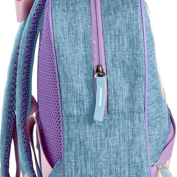 Mochila Infantil Escolar 30cm BLUEY 2100005881 Azul/Roxo | Ref. 299.2100005881