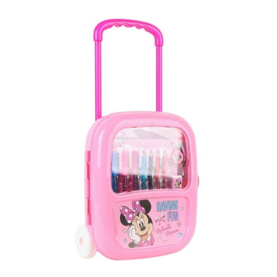 Trolley c/ Conjunto de Pintura MINNIE Rosa | Ref. 299.2700001242