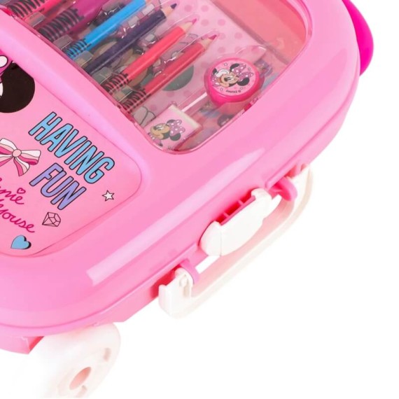 Trolley c/ Conjunto de Pintura MINNIE Rosa | Ref. 299.2700001242