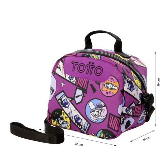 Lancheira Térmica Borrador TOTTO 1KC Roxo | Ref. 330.AC61ECO00116Z1KC