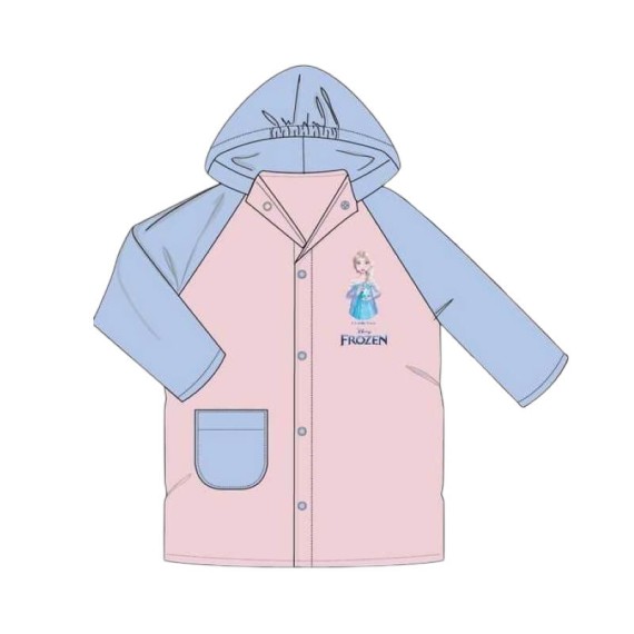 Capa de Chuva Impermeável 4 Anos FROZEN Belive Rosa / Azul | Ref. 248.FRO23-1902RA4 Capa de Chuva Impermeável 4 Anos FROZEN Belive Rosa / Azul | Ref. 248.FRO23-1902RA4