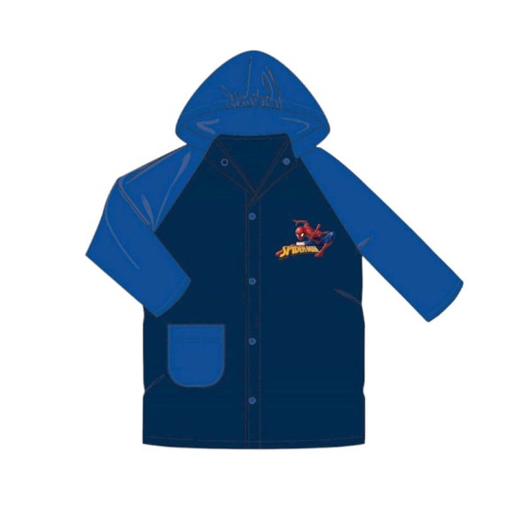 Capa de Chuva Impermeável 4 Anos SPIDEMAN Hero Azul Escuro / Azul | Ref. 248.SPI23-1843AESA4 Capa de Chuva Impermeável 4 Anos SPIDEMAN Hero Azul Escuro / Azul | Ref. 248.SPI23-1843AESA4