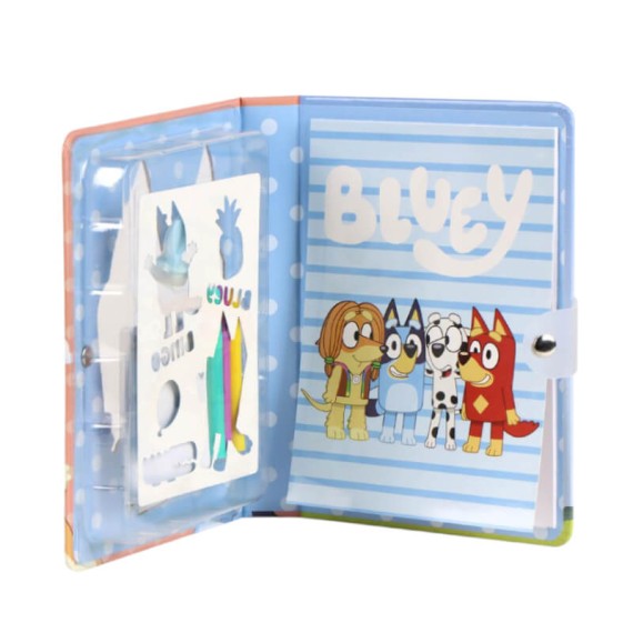 Conjunto Caderno c/ Acessórios BLUEY 2700001884 Multicolor | Ref. 299.2700001884