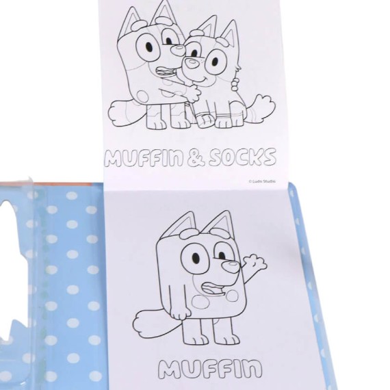 Conjunto Caderno c/ Acessórios BLUEY 2700001884 Multicolor | Ref. 299.2700001884